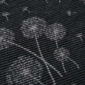 Reversible Dandelion Scarf - Black