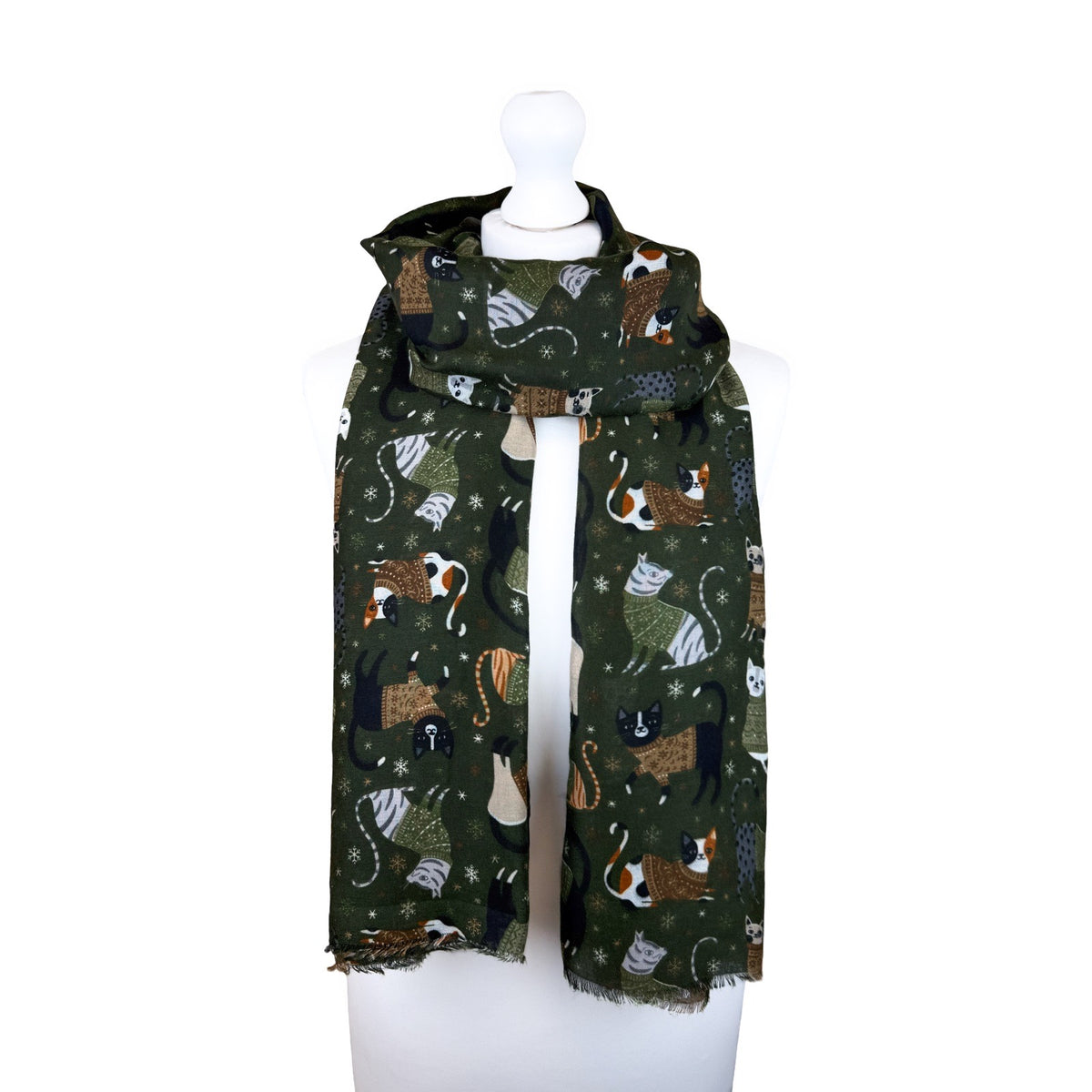 Cosy Cats Scarf