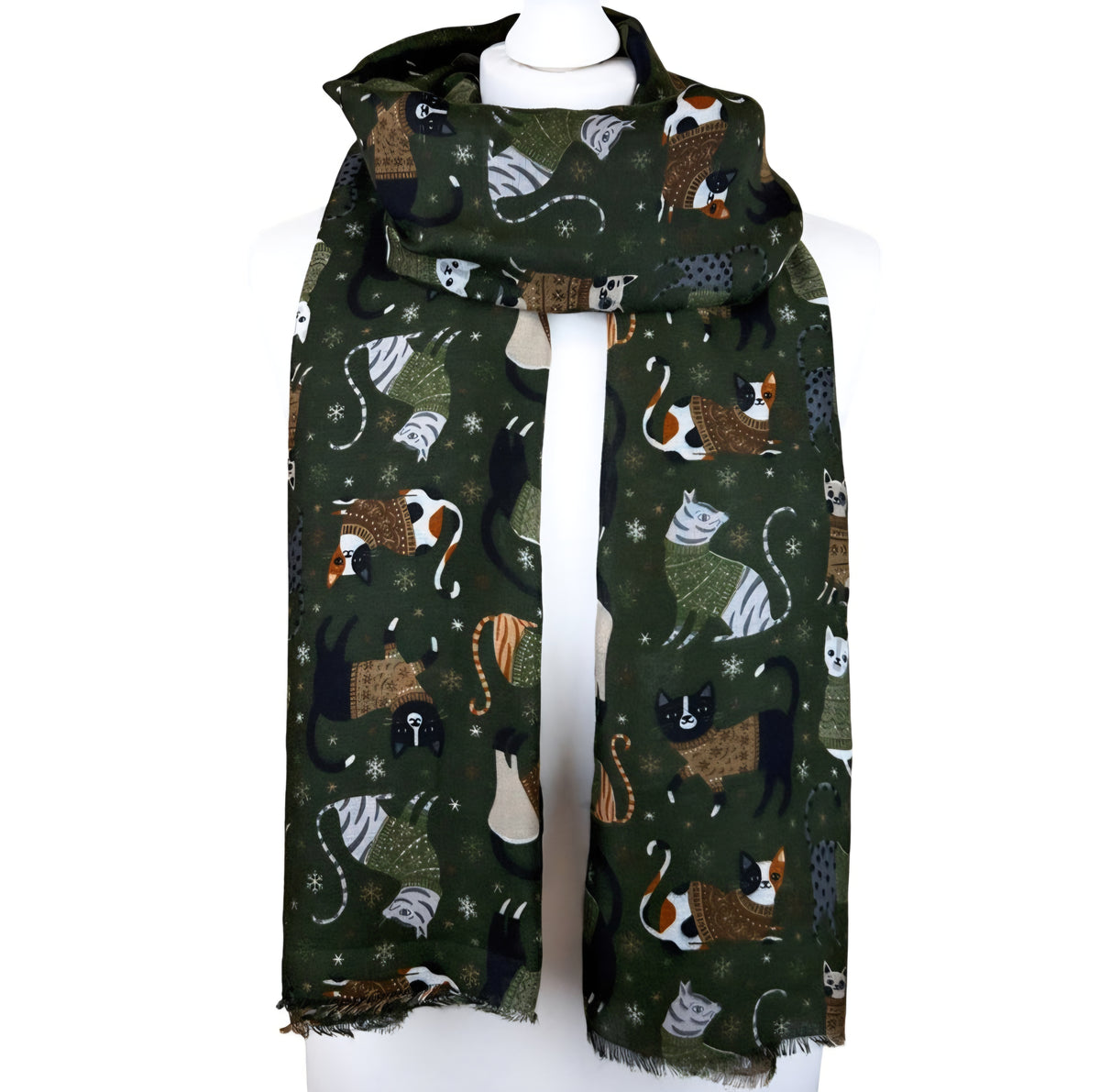 Cosy Cats Scarf