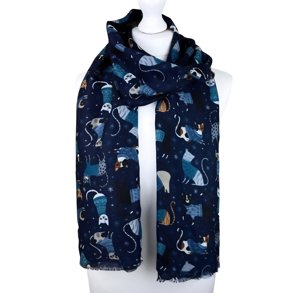 Cosy Cats Scarf