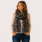 Autumn Hedgehog Scarf - Lightweight
