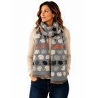Soft Touch Hedgehog Scarf - Pashmina Style