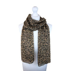 Autumn Floral Shimmer Scarf - Lightweight