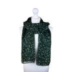Autumn Floral Shimmer Scarf - Lightweight