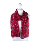 Ditsy Floral Shimmer Scarf - Lightweight