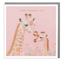 Load image into Gallery viewer, Giraffes Happy Mother&#39;s Day Card
