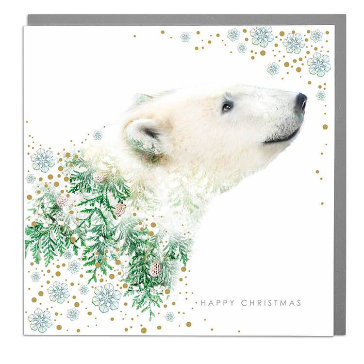 Christmas Card - Polar Bear .