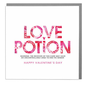 Valentine's Day Card - Love Potion