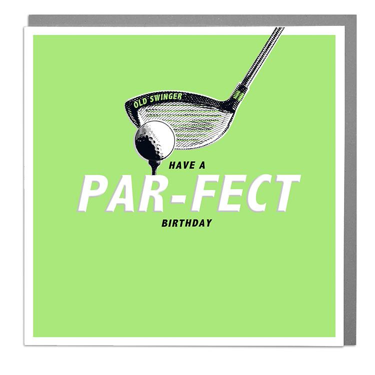 Golf Birthday Card
