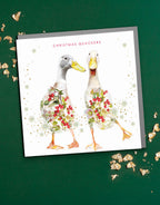 Christmas Card - Ducks - Christmas Quackers