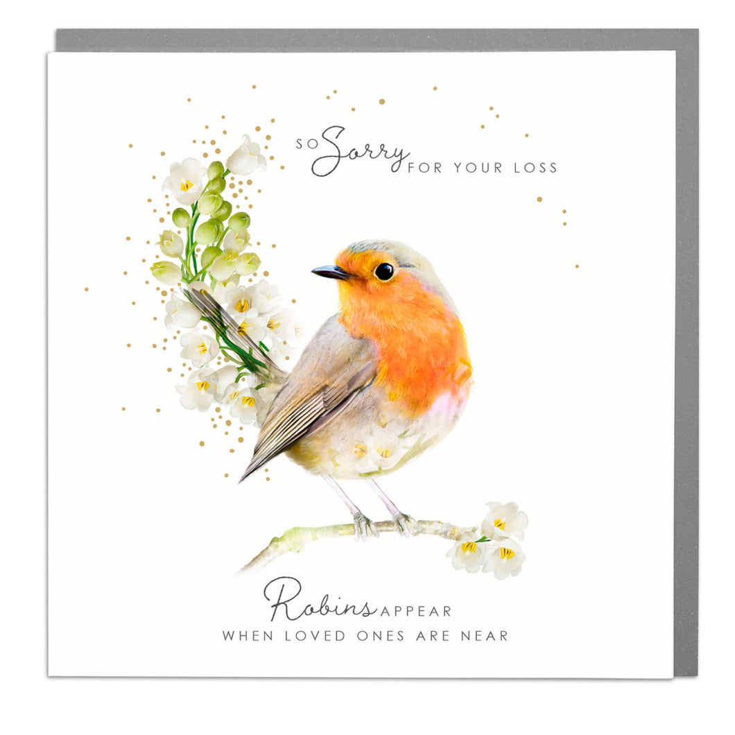 Sympathy Robin Card