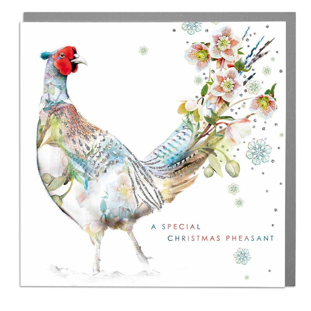 Christmas Card - Pheasant .