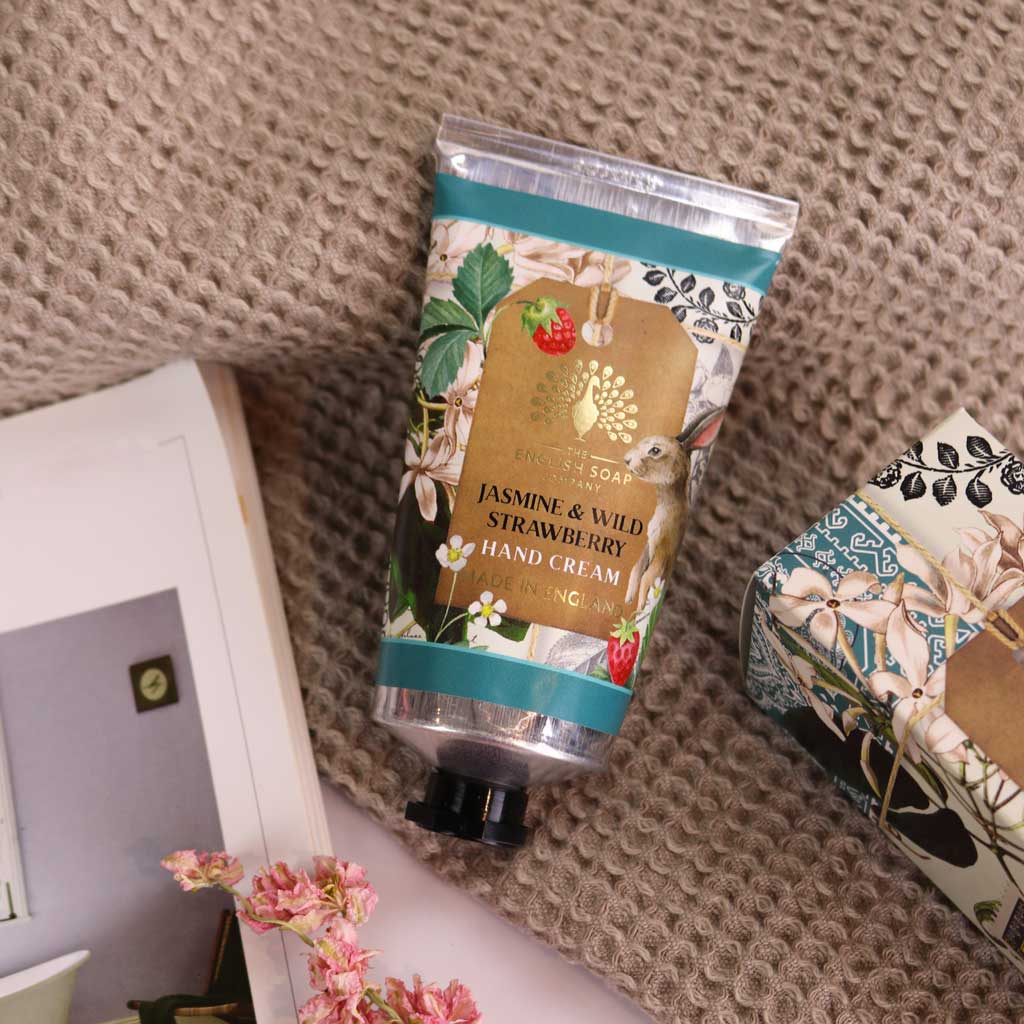 The English Soap Company - Jasmine and Wild Strawberry Hand Cream