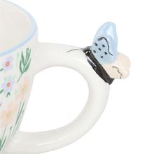 Load image into Gallery viewer, Hello Beautiful Floral Mug With Butterfly
