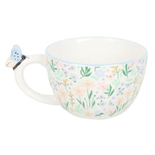 Load image into Gallery viewer, Hello Beautiful Floral Mug With Butterfly
