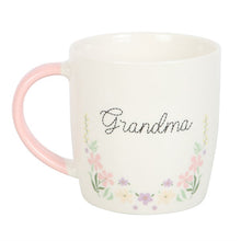 Load image into Gallery viewer, Grandma Pastel Floral Mug
