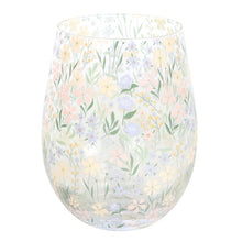 Load image into Gallery viewer, Ditsy Floral Stemless Glass
