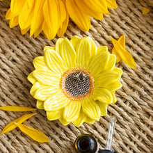 Load image into Gallery viewer, Sunflower Trinket Jewellery Dish
