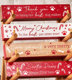 Christmas Thank You Signs From The Dog
