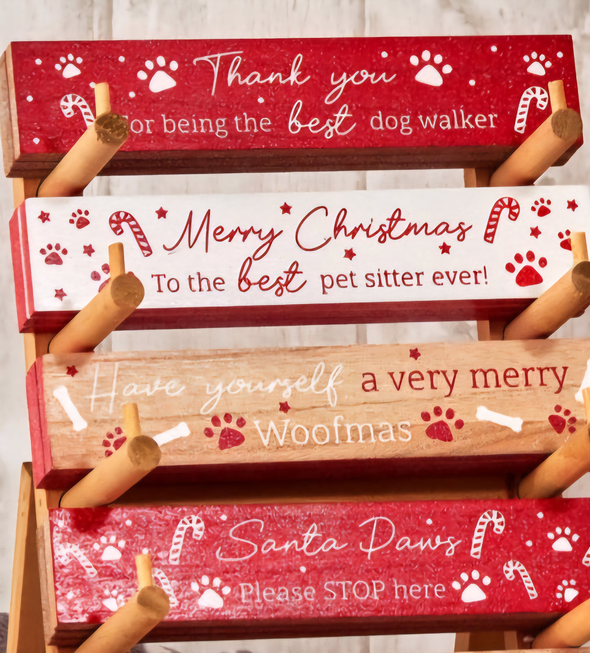 Christmas Thank You Signs From The Dog
