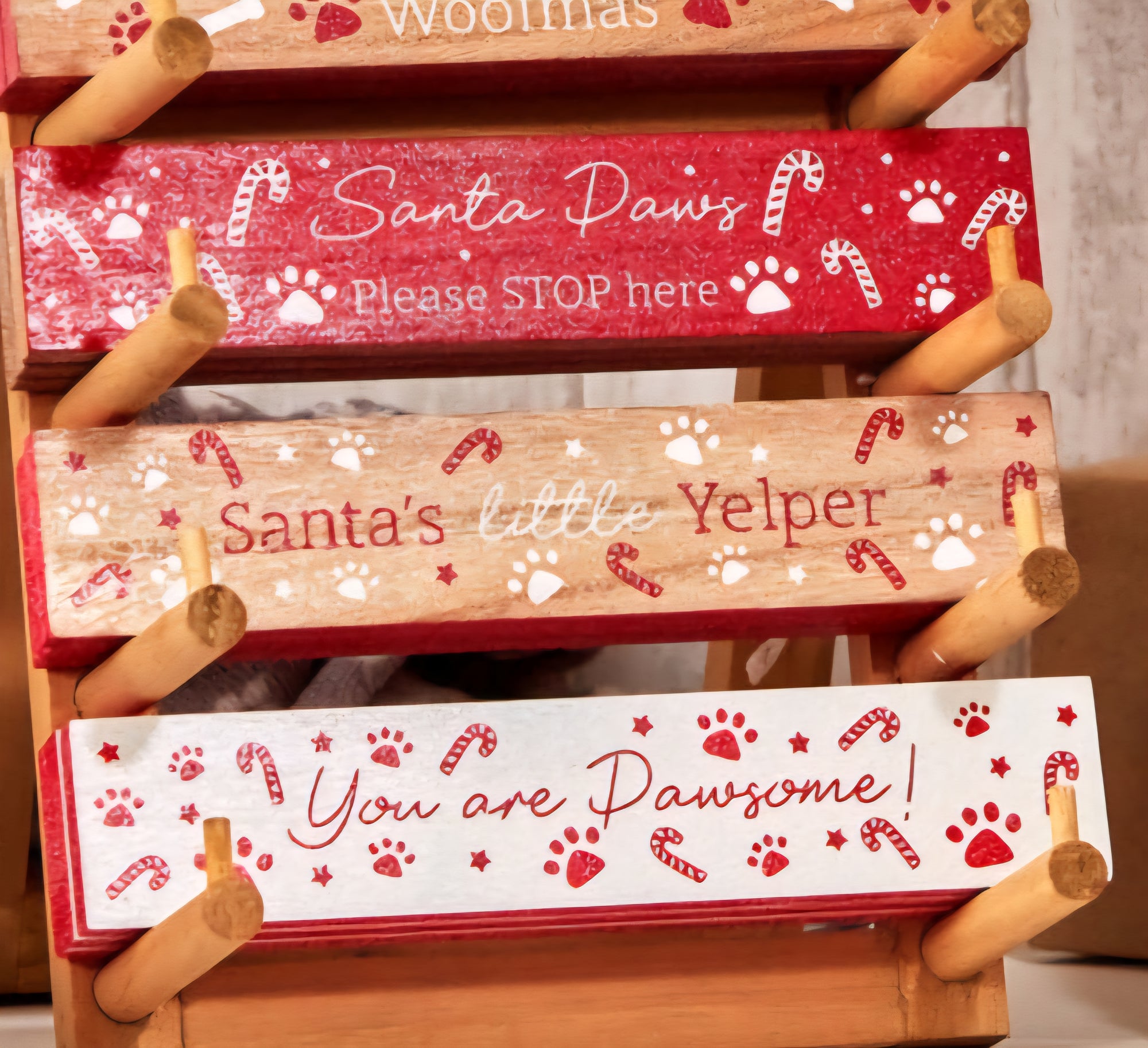 Christmas Thank You Signs From The Dog