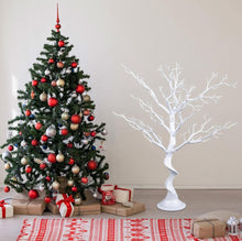 Load image into Gallery viewer, White Seasonal Display Tree - Halloween - Christmas - Wedding
