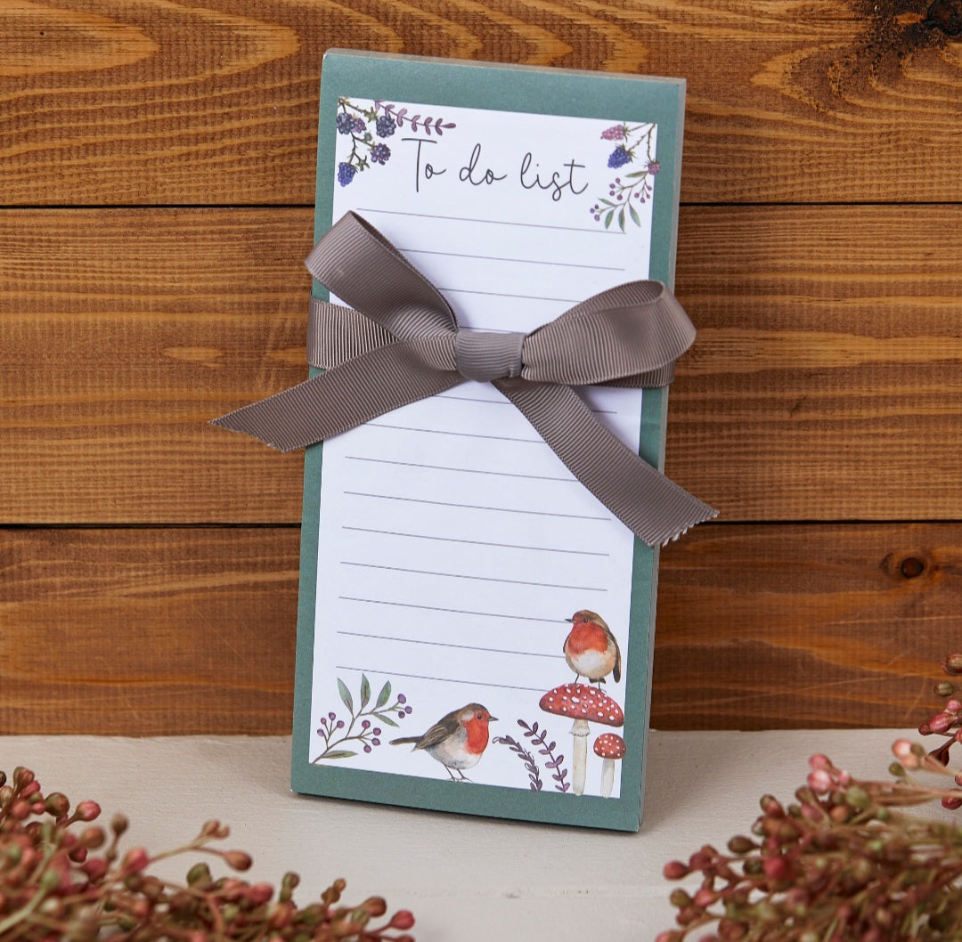Robin Magnetic Note Pad To-Do -List