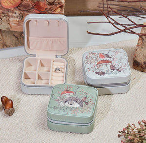 Jewellery Case - Robin, Hedgehog & Hare