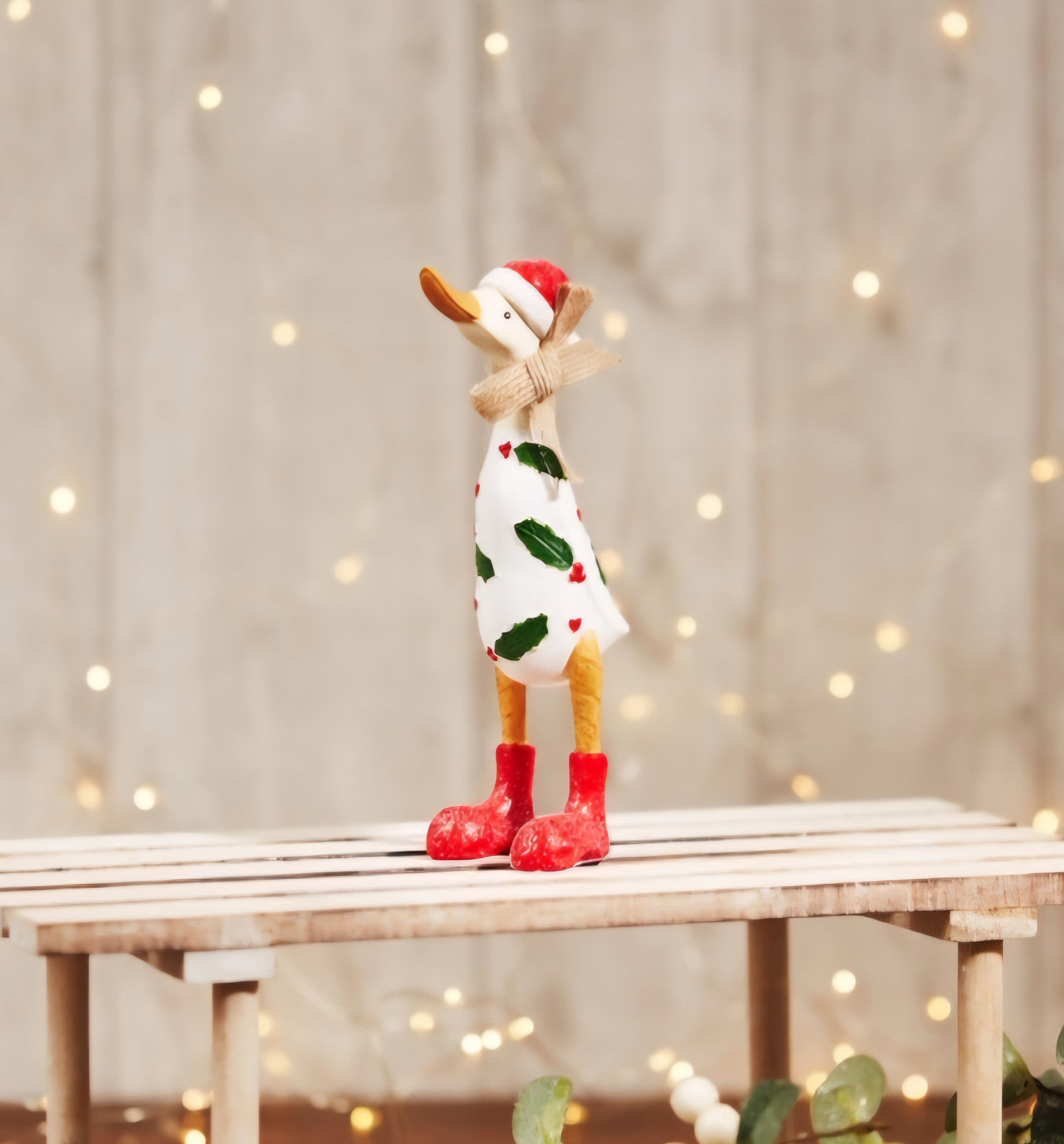 Santa Holly Duck