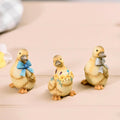 Easter Ducklings With Bows