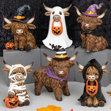 Load image into Gallery viewer, Halloween Highland Cows 🎃 14 To Choose From PRE-ORDER
