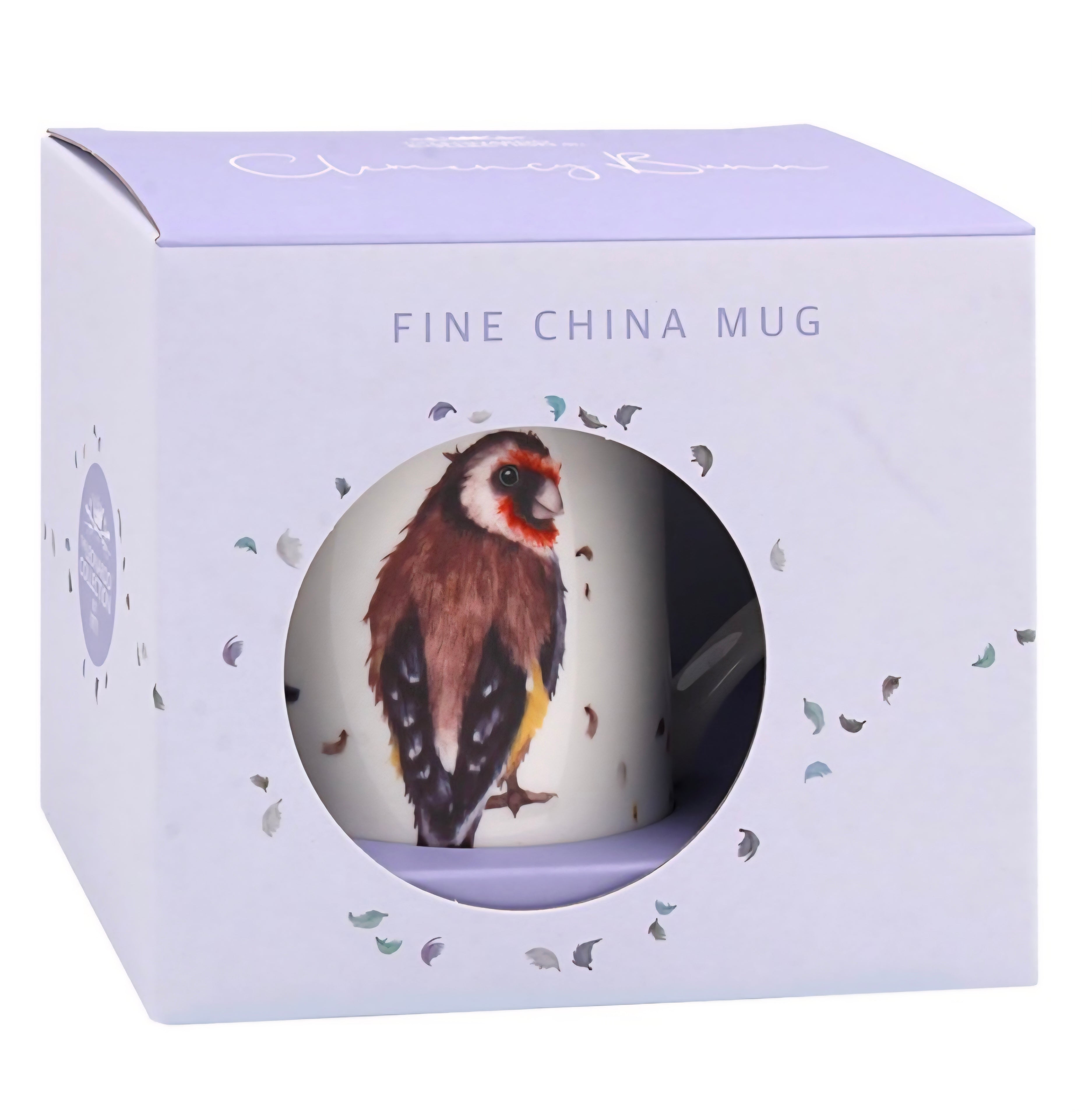 British Birds Fine China Mug - Goldfinch