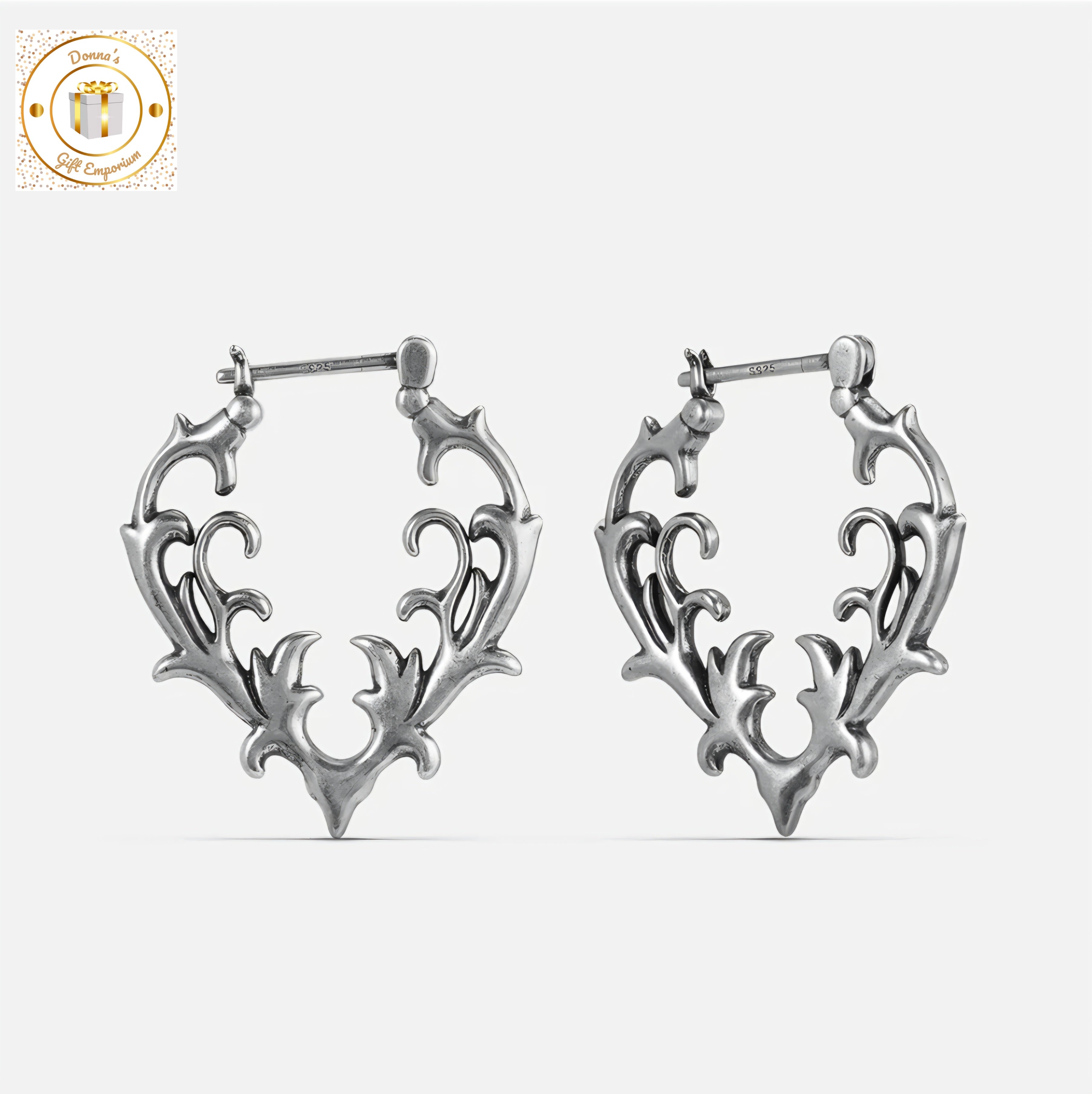Acanthus Vine Earrings