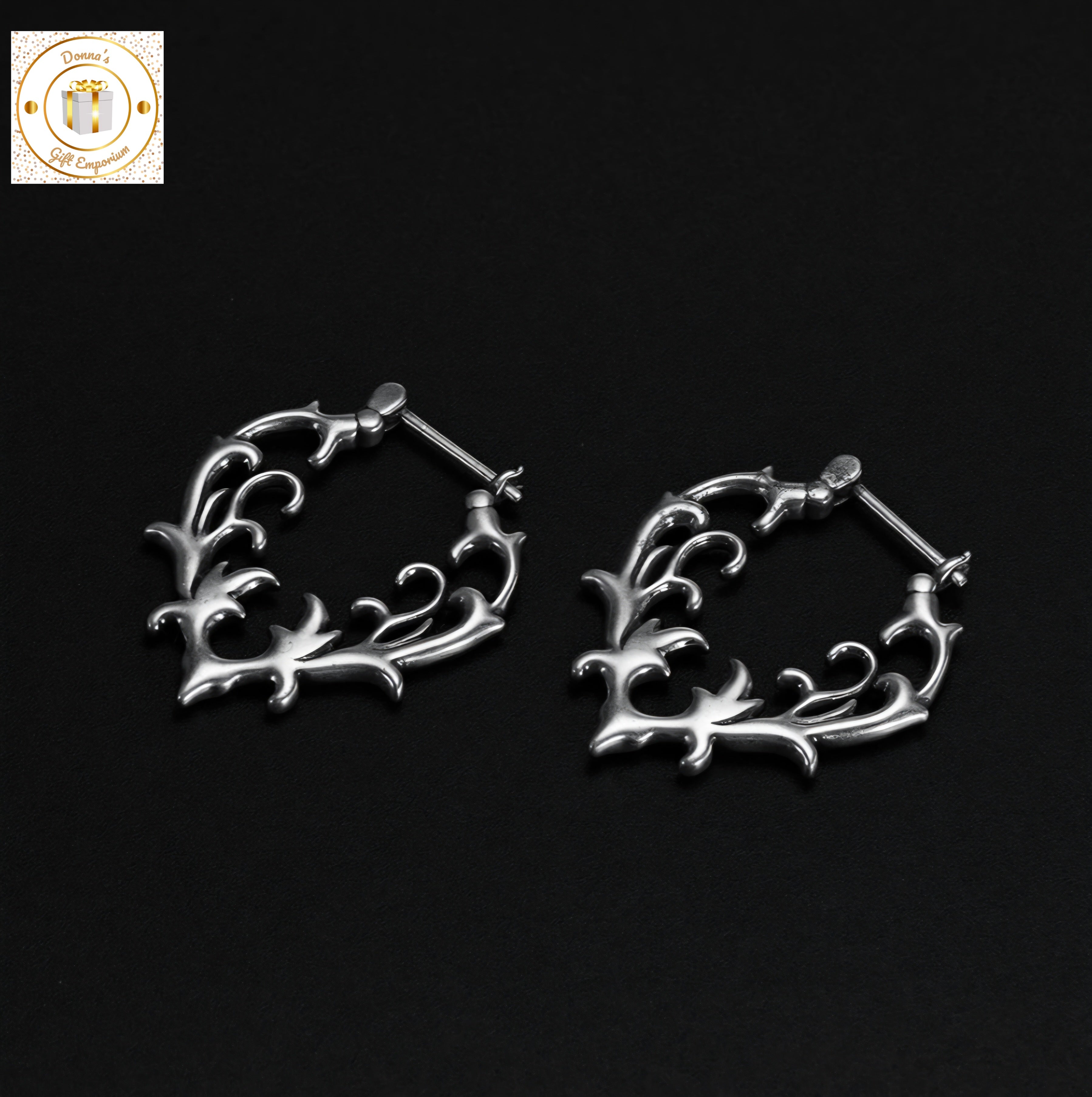 Acanthus Vine Earrings
