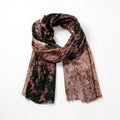Simply Abstract Scarf - Camel