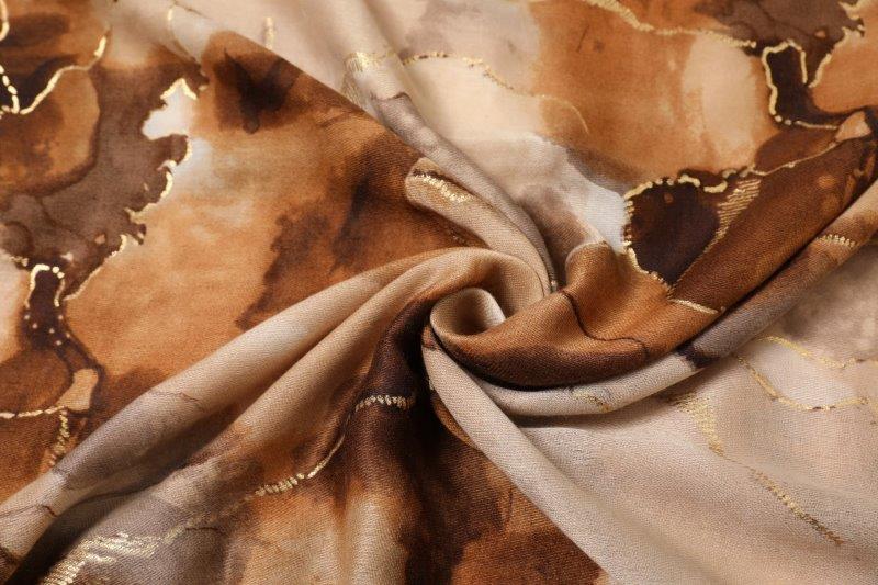 Sparkle Watercolour Scarf - Camel