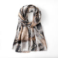 Sparkle Watercolour Scarf - Grey
