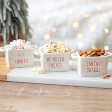 Load image into Gallery viewer, Christmas Snack Bowles - Set Of 3
