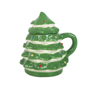 Christmas Tree Shaped Mug