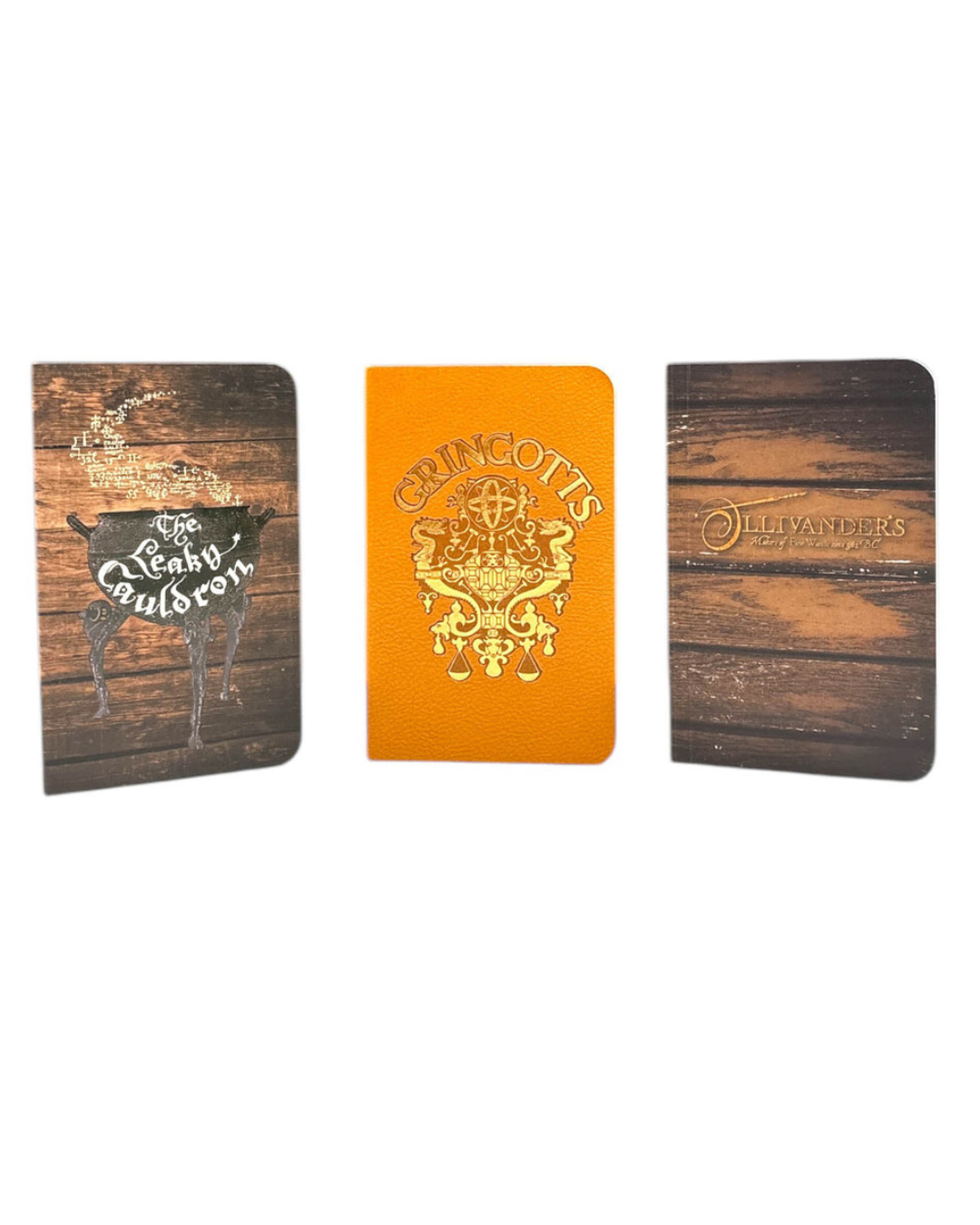 Harry Potter: Diagon Alley Pocket Journal Collection: Set of 3