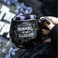 Normal Is An Illusion Gothic Mug & Socks Set