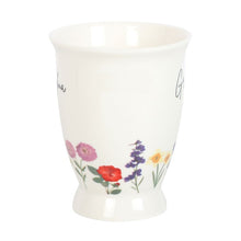 Load image into Gallery viewer, Grandma Wildflower Pedestal Mug
