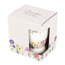 Load image into Gallery viewer, Grandma Wildflower Pedestal Mug
