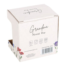 Load image into Gallery viewer, Grandma Wildflower Pedestal Mug
