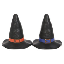 Load image into Gallery viewer, Witch Hat Salt &amp; Pepper Shakers
