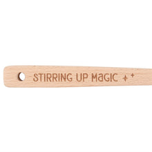 Load image into Gallery viewer, Stirring Up Magic Wooden Pentacle Spoon
