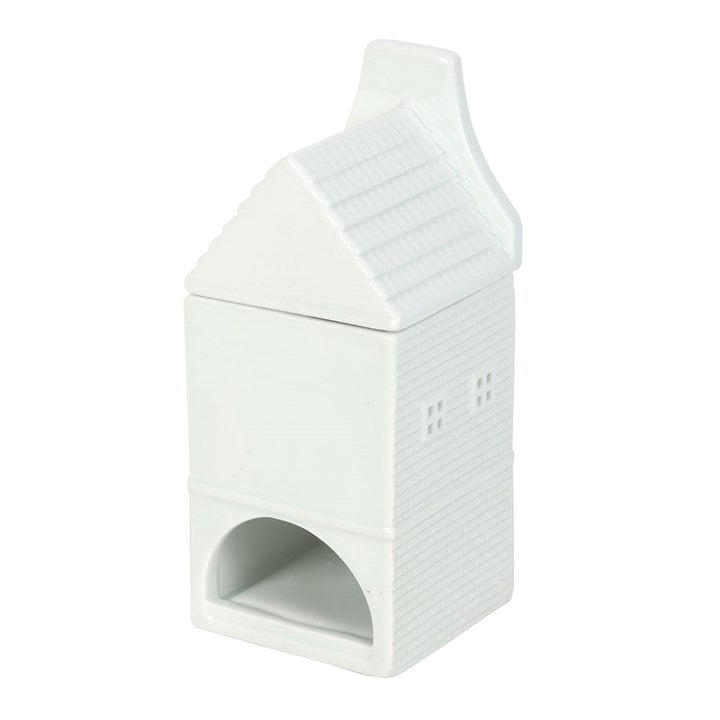 White Nordic House Wax Warmer Oil Burner