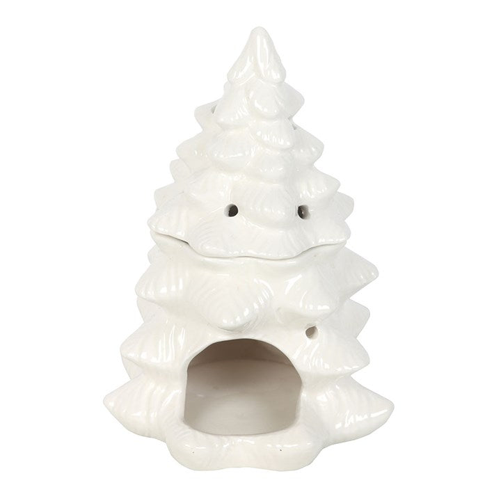 White Fir Tree Oil Burner & Wax Warmer
