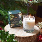 The English Soap Company - Christmas Tidings Frosted Fir & Holly Candle