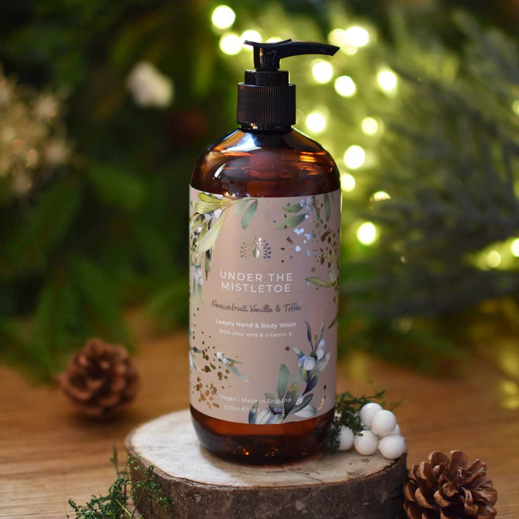 The English Soap Company - Christmas Tidings Under the Mistletoe Hand and Body Wash